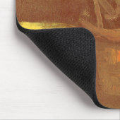 Vincent van Gogh - Stillleben Pinsel in einem Topf Mousepad (Ecke)