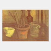 Vincent van Gogh - Stillleben Pinsel in Pot Geschenkpapier Set (Vorderseite 3)