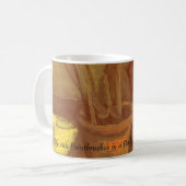 Vincent van Gogh - Stillleben Pinsel in Pot Kaffeetasse (Vorderseite Links)