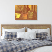 Vincent van Gogh - Stillleben Pinsel in Pot Leinwanddruck (Insitu (Schlafzimmer))