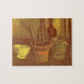Vincent van Gogh - Stillleben Pinsel in Pot Puzzle (Horizontal)