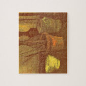 Vincent van Gogh - Stillleben Pinsel in Pot Puzzle (Vertikal)