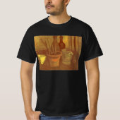 Vincent van Gogh - Stillleben Pinsel in Pot T-Shirt (Vorderseite)