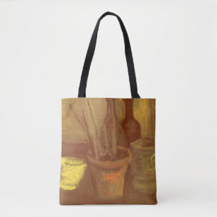 Vincent van Gogh - Stillleben Pinsel in Pot Tasche