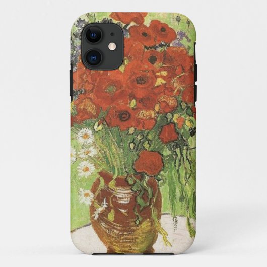 Vincent van Gogh, Stillleben - Rote Mohn... Case-Mate iPhone Hülle (Rückseite)