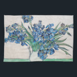 Vincent van Gogh - Stillleben: Vase mit Iren Geschirrtuch<br><div class="desc">Stillleben: Vase mit Iren von Vincent van Gogh ist ein Vintager Post-Impressionismus der schönen Kunst noch Leben florale Natur Malerei. Ein Bouquet lavender bärtigen Iris-Blume aus einem Frühlingsgarten. Die Vase ist wie ein Krug geformt und voll von Liebe und Romantik lila Blüten. Über den Künstler: Vincent Willem van Gogh (1853-1890)...</div>