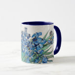 Vincent van Gogh - Stillleben: Vase mit Iren Tasse<br><div class="desc">Stillleben: Vase mit Iren von Vincent van Gogh ist ein Vintager Post-Impressionismus der schönen Kunst noch Leben florale Natur Malerei. Ein Bouquet lavender bärtigen Iris-Blume aus einem Frühlingsgarten. Die Vase ist wie ein Krug geformt und voll von Liebe und Romantik lila Blüten. Über den Künstler: Vincent Willem van Gogh (1853-1890)...</div>