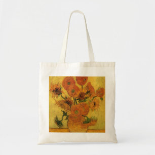 Vincent van Gogh Stillleben Vasen w 15 Sonnenblume Tragetasche
