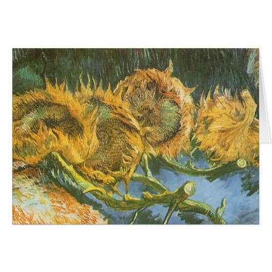 Vincent van Gogh - Stillleben: Vier Schnittblumen (Vorderseite (Horizontal))