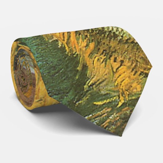 Vincent van Gogh - Stillleben: Vier Schnittblumen Krawatte (Gerollt)