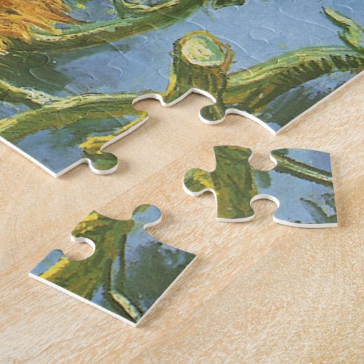 Vincent van Gogh - Stillleben: Vier Schnittblumen Puzzle (Seite)