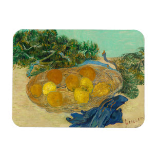 Vincent Van Gogh  Stillleben von Orangen und Lemon Magnet