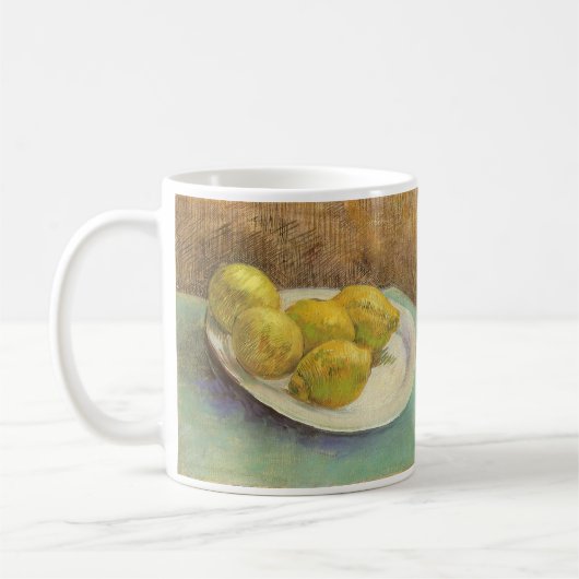 Vincent van Gogh - Stillleben Zitronen auf einer P Kaffeetasse (Links)
