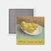 Vincent van Gogh - Stillleben Zitronen auf einer P Magnet (Vorderseite/Rückseite)