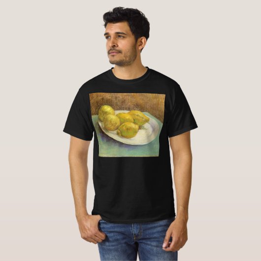 Vincent van Gogh - Stillleben Zitronen auf einer P T-Shirt (Vorne ganz)