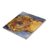 Vincent van Gogh - Stillleben: Zwei Schnittblumen Fliese (Seite)