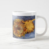 Vincent van Gogh - Stillleben: Zwei Schnittblumen Jumbo-Tasse (Rechts)