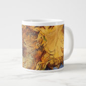 Vincent van Gogh - Stillleben: Zwei Schnittblumen Jumbo-Tasse (Vorderseite Rechts)