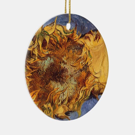 Vincent van Gogh - Stillleben: Zwei Schnittblumen Keramikornament (Rechts)