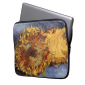Vincent van Gogh - Stillleben: Zwei Schnittblumen Laptopschutzhülle (Vorderseite Links)