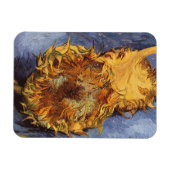 Vincent van Gogh - Stillleben: Zwei Schnittblumen Magnet (Horizontal)