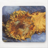 Vincent van Gogh - Stillleben: Zwei Schnittblumen Mousepad (Vorne)