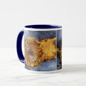 Vincent van Gogh - Stillleben: Zwei Schnittblumen Tasse (Vorderseite Links)
