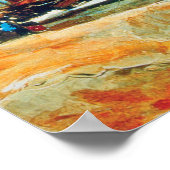 Vincent Van Gogh - Strand bei Scheveningen Fine Ar Poster (Ecke)