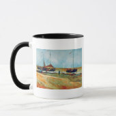 Vincent Van Gogh - Strand bei Scheveningen Fine Ar Tasse (Links)
