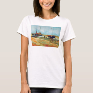 Vincent Van Gogh - Strand von Scheveningen Fine Ar T-Shirt
