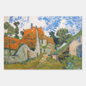 Vincent van Gogh - Straße in Auvers-sur-Oise Geschenkpapier Set (Vorderseite 2)