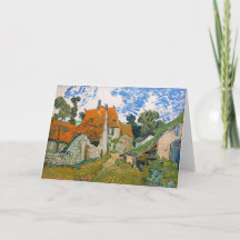 Vincent van Gogh - Straße in Auvers-sur-Oise