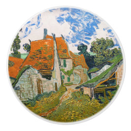 Vincent van Gogh - Straße in Auvers-sur-Oise Keramikknauf