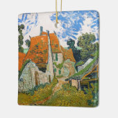 Vincent van Gogh - Straße in Auvers-sur-Oise Keramikornament (Links)