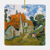 Vincent van Gogh - Straße in Auvers-sur-Oise Keramikornament (Rückseite)