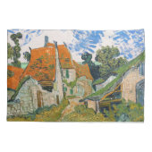 Vincent van Gogh - Straße in Auvers-sur-Oise Kissenbezug (Rückseite)