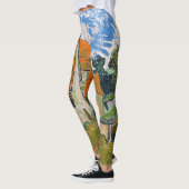 Vincent van Gogh - Straße in Auvers-sur-Oise Leggings (Links)