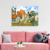Vincent van Gogh - Straße in Auvers-sur-Oise Leinwanddruck (Insitu (Wohnzimmer))
