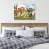 Vincent van Gogh - Straße in Auvers-sur-Oise Leinwanddruck (Insitu (Schlafzimmer))