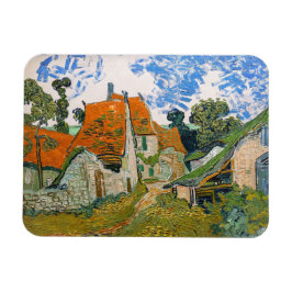 Vincent van Gogh - Straße in Auvers-sur-Oise Magnet