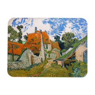 Vincent van Gogh - Straße in Auvers-sur-Oise Magnet
