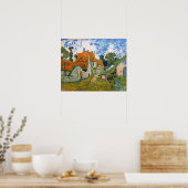 Vincent van Gogh - Straße in Auvers-sur-Oise Poster (Küche)