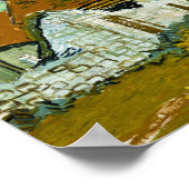 Vincent van Gogh: Straße in Auvers-sur-Oise Poster (Ecke)