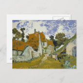 Vincent van Gogh - Straße in Auvers-sur-Oise Postkarte (Vorne/Hinten)