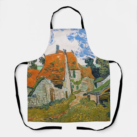 Vincent van Gogh - Straße in Auvers-sur-Oise Schürze (Vorderseite)