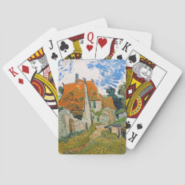 Vincent van Gogh - Straße in Auvers-sur-Oise Spielkarten