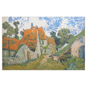 Vincent van Gogh - Straße in Auvers-sur-Oise Stoff