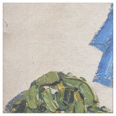 Vincent van Gogh - Straße in Auvers-sur-Oise Stoff (Nahaufnahme)