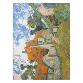 Vincent van Gogh - Straße in Auvers-sur-Oise Tischdecke (Vorderseite)