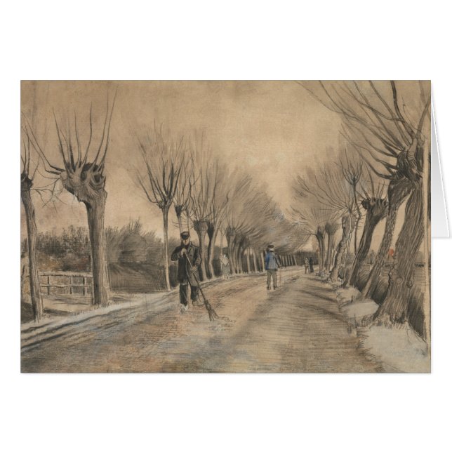 Vincent van Gogh - Straße in Etten (Vorderseite (Horizontal))